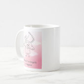 Mug Chien de l'ange Fuzzy Express® (Devant gauche)