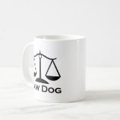 Mug Chien de loi (Devant gauche)
