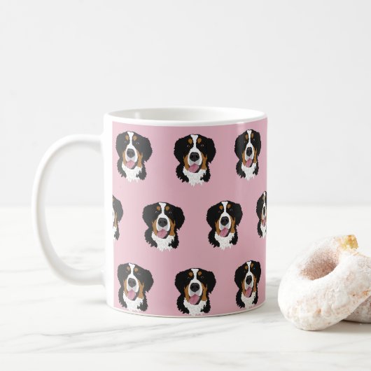 Mug Chien de montagne bernois (Avec donut)