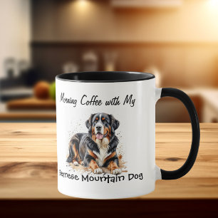 Mug Chien de montagne bernois simple personnalisé