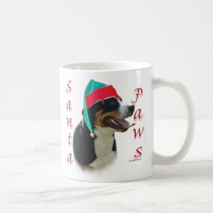 Mug Chien de montagne de Suisse Père Noël Paws