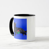 Mug Chien de Noël (Devant gauche)