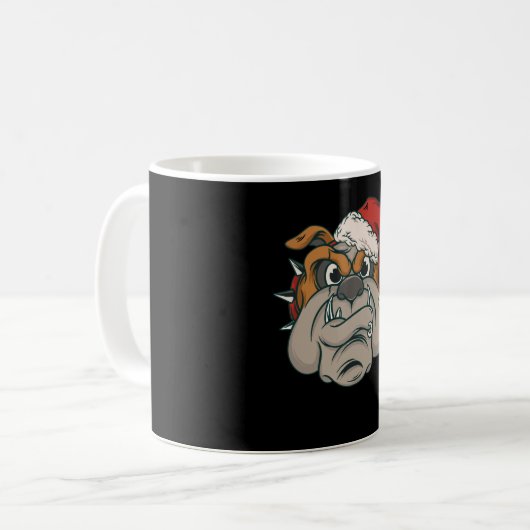 Mug Chien de Noël (Devant gauche)