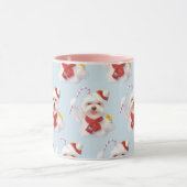 Mug Chien de Noël avec Sucre de canne (Centre)