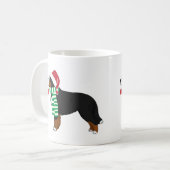 Mug Chien de Noël Bernese Mountain (Devant gauche)