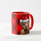 Mug Chien de Noël de la baie de Chesapeake (Devant droit)
