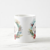 Mug Chien de Noël festif de Malte (Centre)