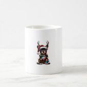 Mug Chien de Noël Fou de Chien de Noel de Père Noël Lu (Centre)