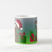 Mug Chien de Noël Hilarié (Centre)