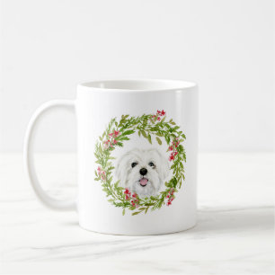Mug Chien de Noël vacances hiver animal de compagnie