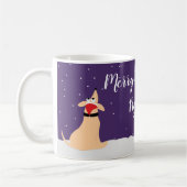 Mug Chien de pêche en caricature Chien de porc dans la (Gauche)