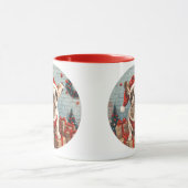 Mug Chien de Père Noël (Centre)