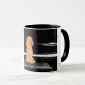 Mug Chien de piano (Devant droit)