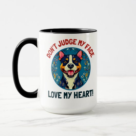 Mug Chien de Pitbull (Gauche)
