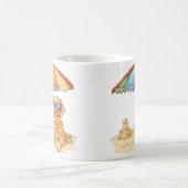 Mug Chien de plage Golden Retriever (Centre)