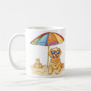 Mug Chien de plage Golden Retriever
