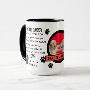 MUG CHIEN DE POIVRE PERSONNALISÉ, PAPA ! CHER CAFÉ P