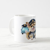 Mug Chien de police (Devant gauche)