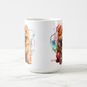 MUG CHIEN DE POULET ADORABLE DE NOËL (Centre)