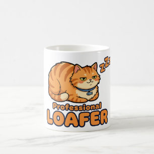 Mug Chien de professionnel drôle Chat endormi