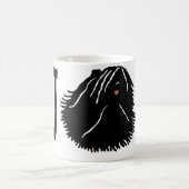 Mug Chien de Puli avec le texte de Puli (Centre)