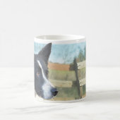 Mug Chien de ranch de border collie (Centre)