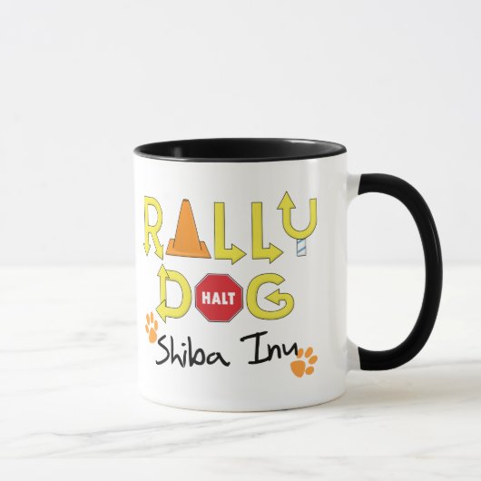 Mug Chien de rassemblement de Shiba Inu (Droite)