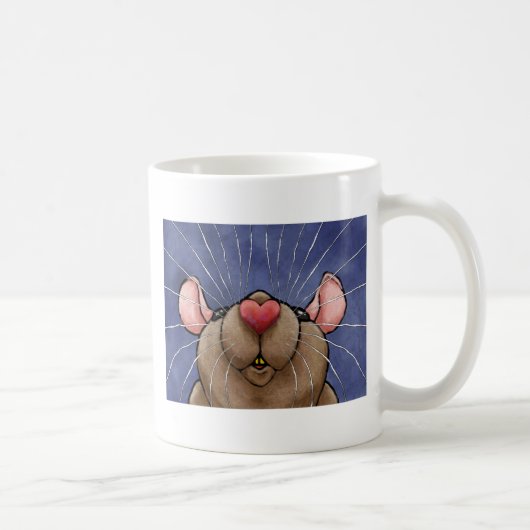 Mug Chien de Rat Cœur Mignon (Droite)