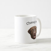 Mug Chien de recherche de la baie de Chesapeake (Devant droit)