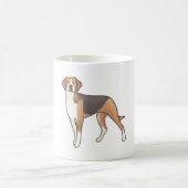 Mug Chien de renard américain Magic (Centre)