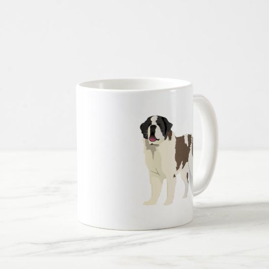 Mug Chien de Saint Bernard (Devant droit)