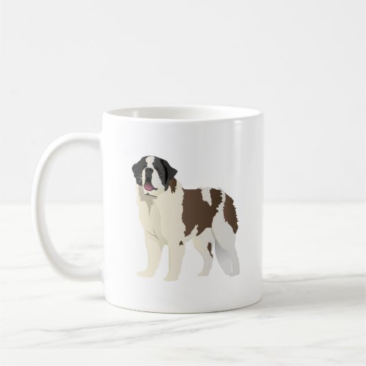 Mug Chien de Saint Bernard (Gauche)