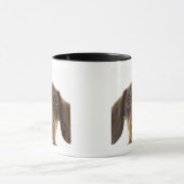 Mug Chien de saucisse (brun) 2 (Centre)