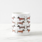 Mug Chien de saucisse Dachshund (Centre)