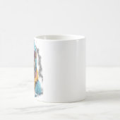 Mug Chien de ski en lunettes de ski  2 (Centre)