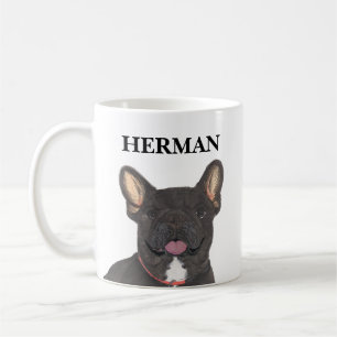 Mug Chien de taule français français brindé noir perso