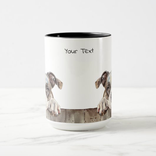 Mug Chien de taureau américain (Centre)