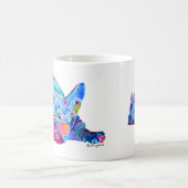Mug Chien de Taureau de Français dans les bleus (Centre)