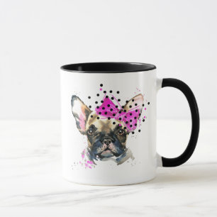 Mug Chien de Taureau de Français de Cutie