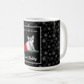 Mug Chien de taureau français dans le café Casquette d (Devant droit)