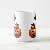 Mug Chien de taureau français en Casquette sorcier ave (Centre)