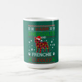 Mug Chien de taureaux français laide pull Noël Pajama (Centre)