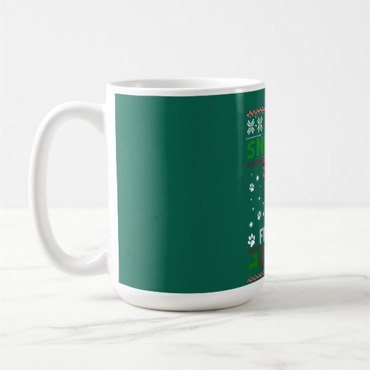 Mug Chien de taureaux français laide pull Noël Pajama (Gauche)