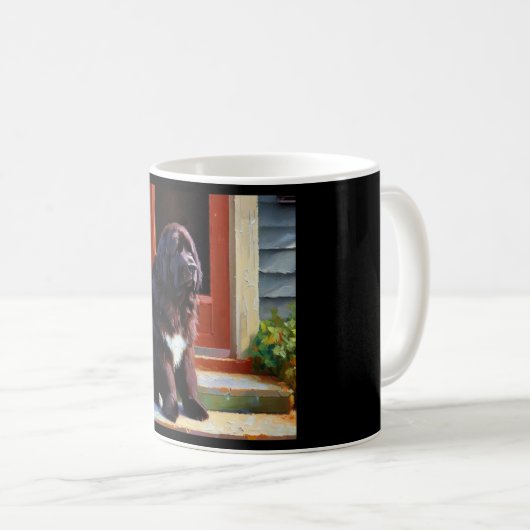 Mug Chien de Terre-Neuve (Devant droit)
