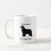 Mug Chien de Terre-Neuve le géant doux (Gauche)