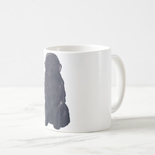 Mug Chien de Terre-Neuve Magic (Devant droit)