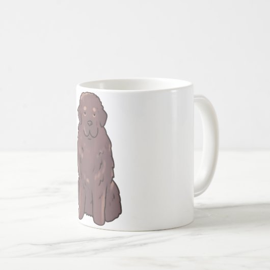 Mug Chien de Terre-Neuve Magic (Devant droit)