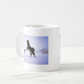 Mug Chien de traîneau Excited (Devant gauche)