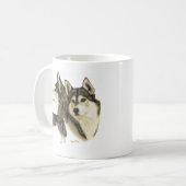 Mug Chien de traîneau sibérien (Devant gauche)