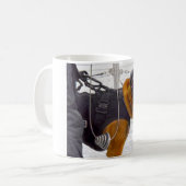 MUG CHIEN DE TRAVAIL MILITAIRE AMÉRICAIN (Devant gauche)